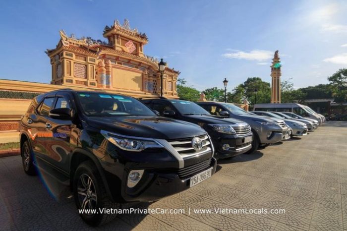 Dong Hoi to Hue by private car