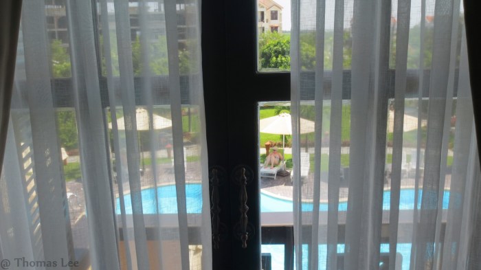 Our room poolview at Phu Thinh Boutique Hotel – Hoi An.