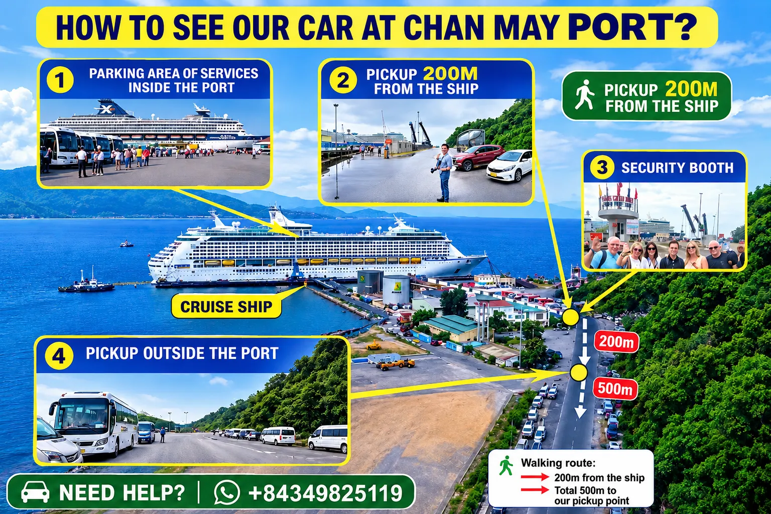 Chan May Port Pick Up - Hoi An Private Car