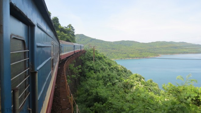 Our best photo from Hue to Danang on train.