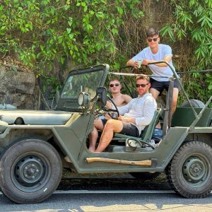 Jeep Tour to Monkey Mountain & Marble Mountains - Hoi An Private Car