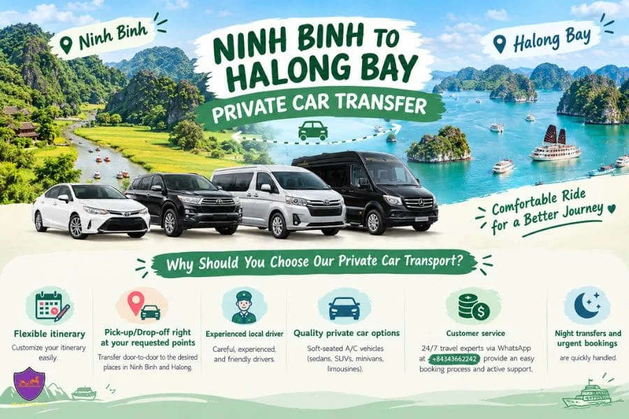 Ninh Binh To Halong Bay Private Car - Hoi An Private Car