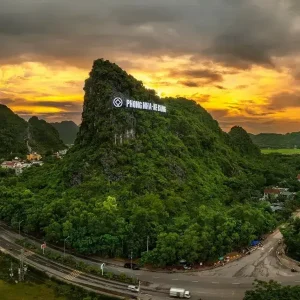 The road from Phong Nha to Dong Hoi