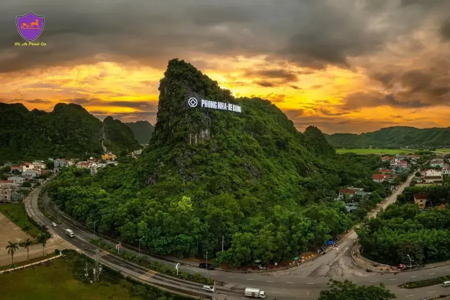 The road from Phong Nha to Dong Hoi
