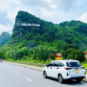 The main route from Phong Nha to Hanoi