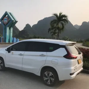 SUV leaving Phong Nha for Hanoi