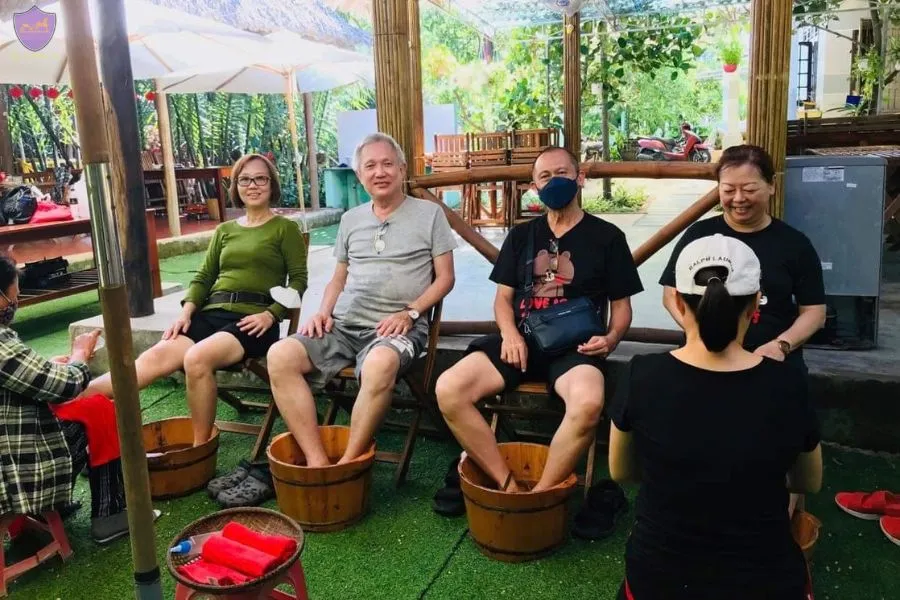 Herbal Foot Bath Experience - Hoi An Private Car